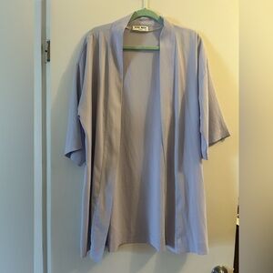 Vero Moda Lavender Open-Front Kimono Blazer